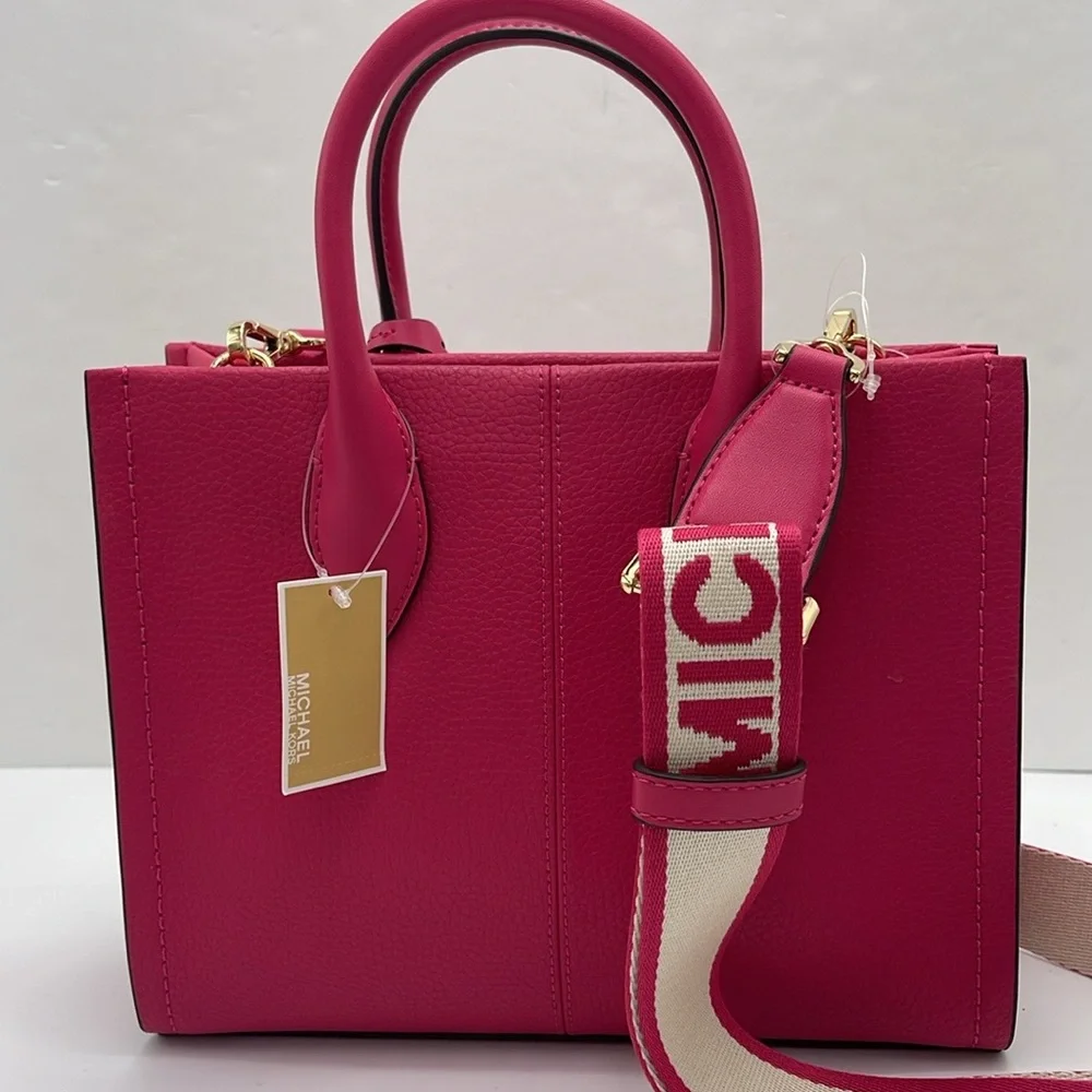 MICHAEL KORS
Mirella Small Pebbled Leather Crossbody Bag Tote
Electric Pink - Picture 6 of 16